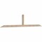 Ekena Millwork Portland Smooth Timber Gable Bracket, Douglas Fir, 108"W x 22"H x 1 1/2"D x 3 1/2"F, 5/12 Pitch GBW108X22X0204POR00SDF - alternate 3